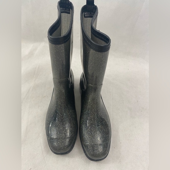 Capelli of New York Shoes - Capelli New York women 7 rain boot/muk black/glitter